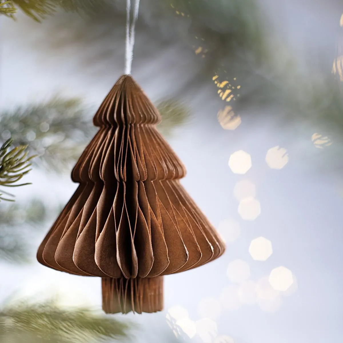KRAFT TREE CHRISTMAS ORNAMENT