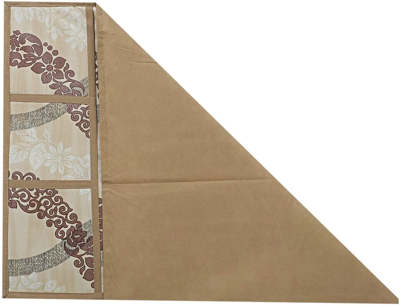 Kuber Industries PVC 3 Pieces Fridge Mats, 2 Piece Handle Cover and 1 Piece Fridge Top Cover (Cream)-CTKTC32892