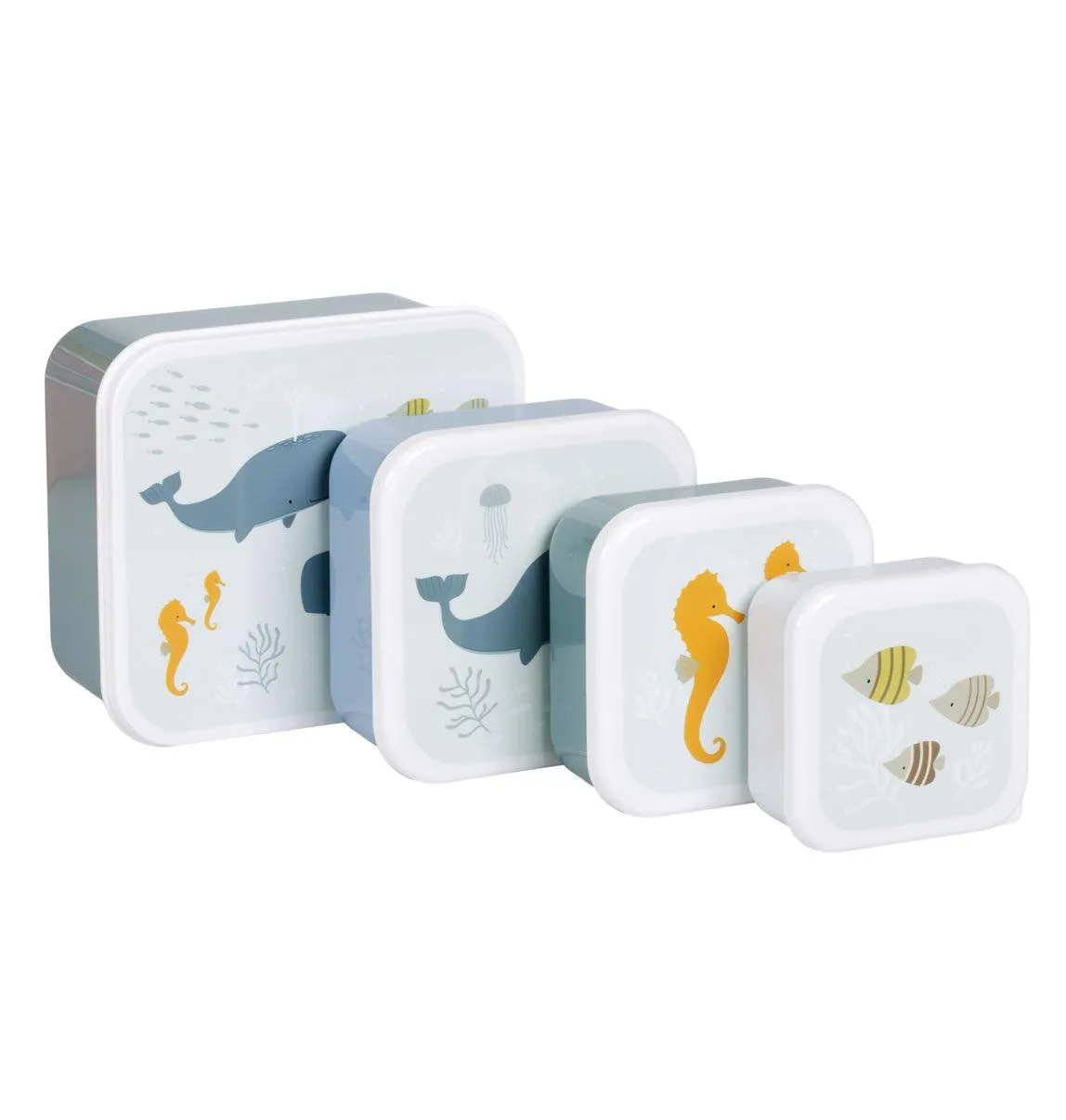 Lunch and Snack Box Set - Ocean