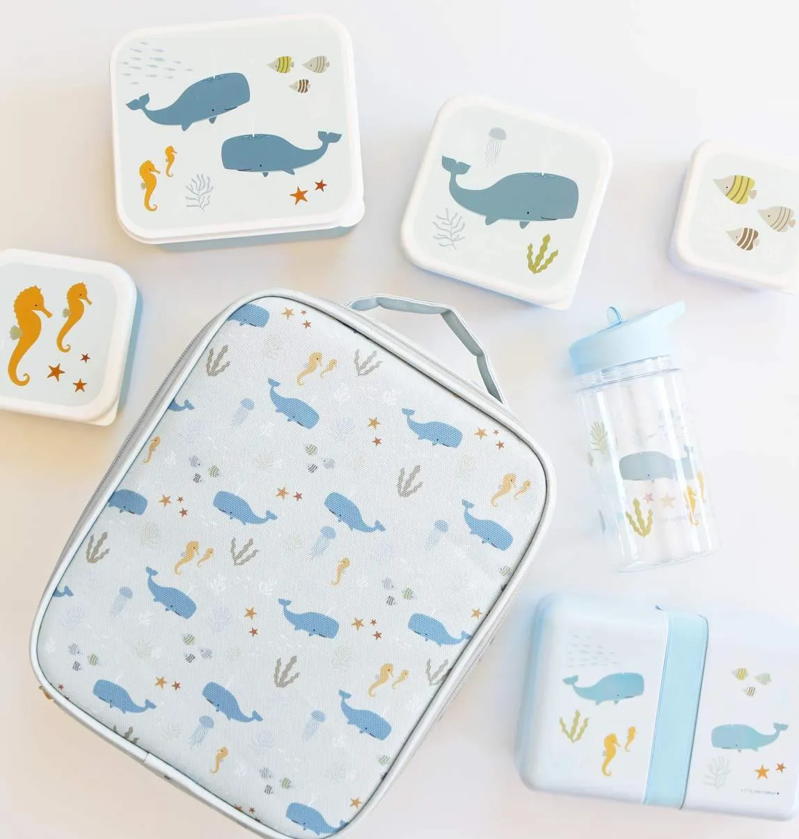 Lunch and Snack Box Set - Ocean