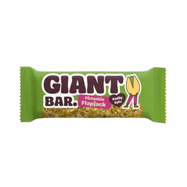 Ma Baker Pistachio Flapjack Giant Bar 90g