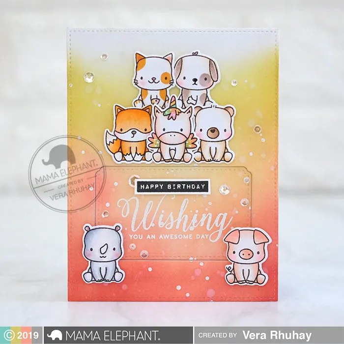 MAMA ELEPHANT: Stackable Cuties Creative Cuts