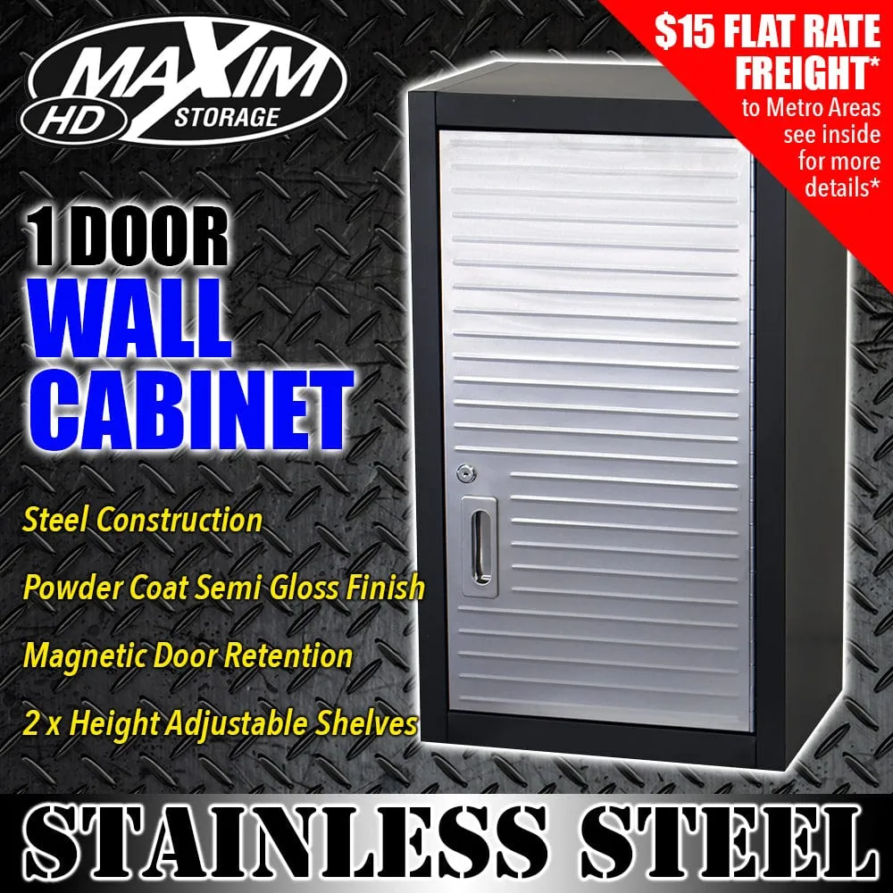 MAXIM HD 1 Door Hanging Wall Cabinet