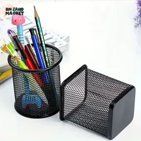 METAL MESH PEN HOLDER