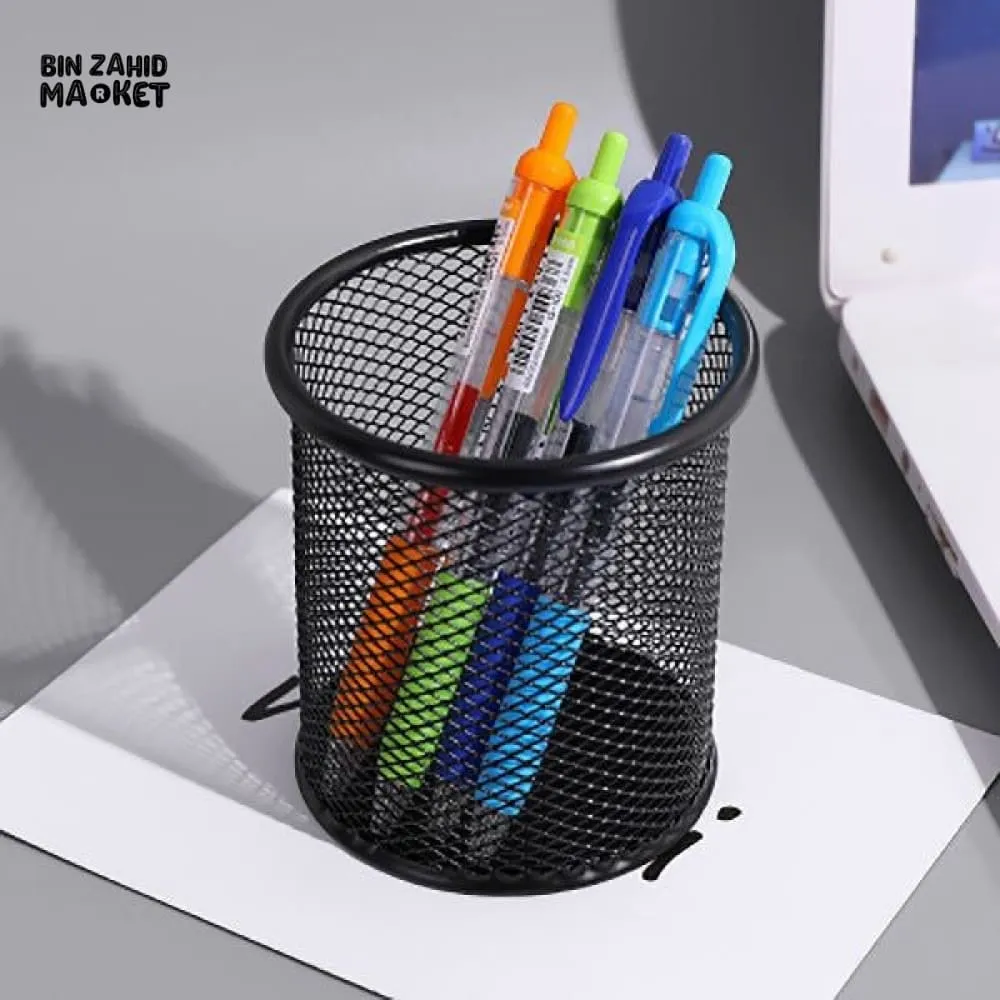 METAL MESH PEN HOLDER
