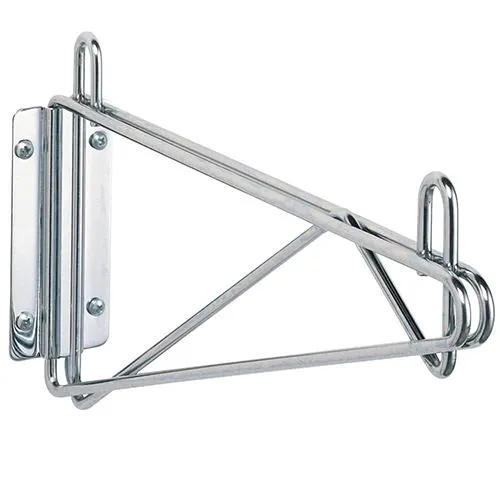 Metro 1WD14S Stainless Steel Direct Wall Mount Single Bracket, 14"