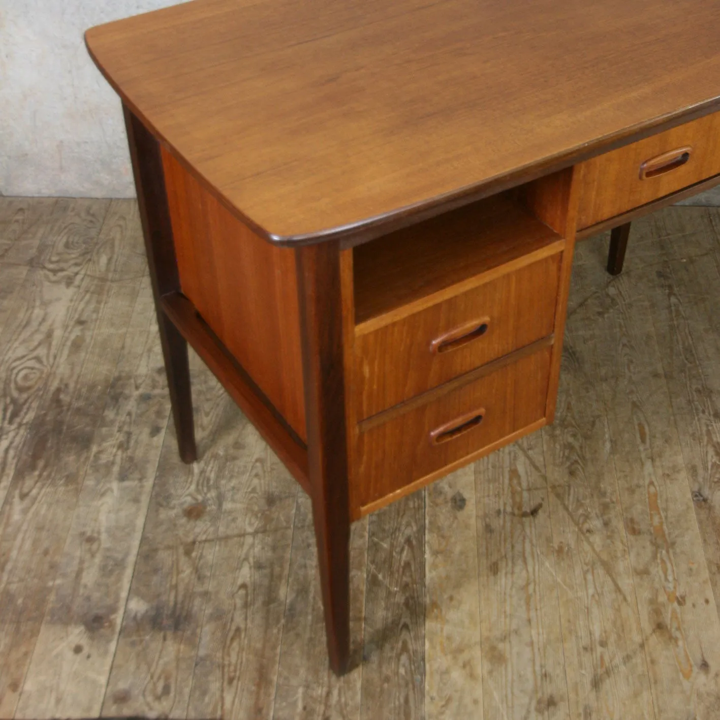 Mid Century Danish Extending Desk