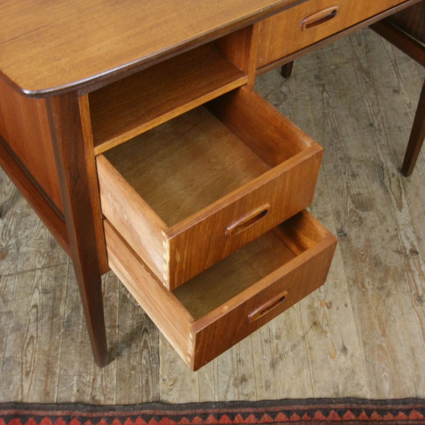 Mid Century Danish Extending Desk