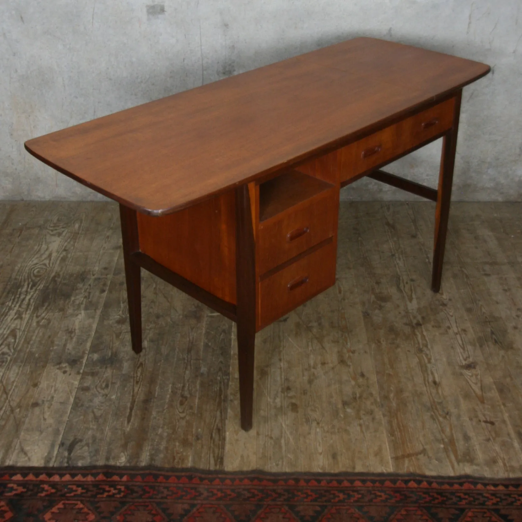 Mid Century Teak Extending Desk