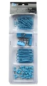 Mixed Accessory Set - Clips Pins Binders
