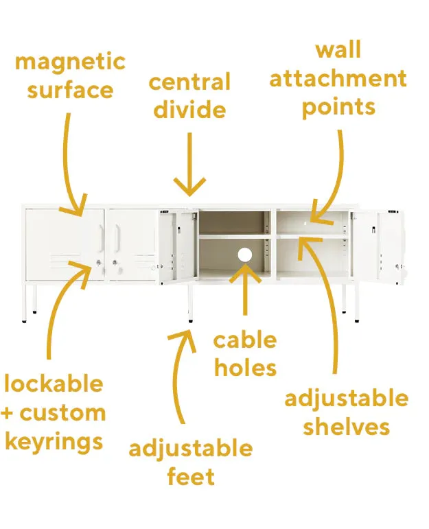 MUSTARD MADE LOCKER | The Standard | Chalk