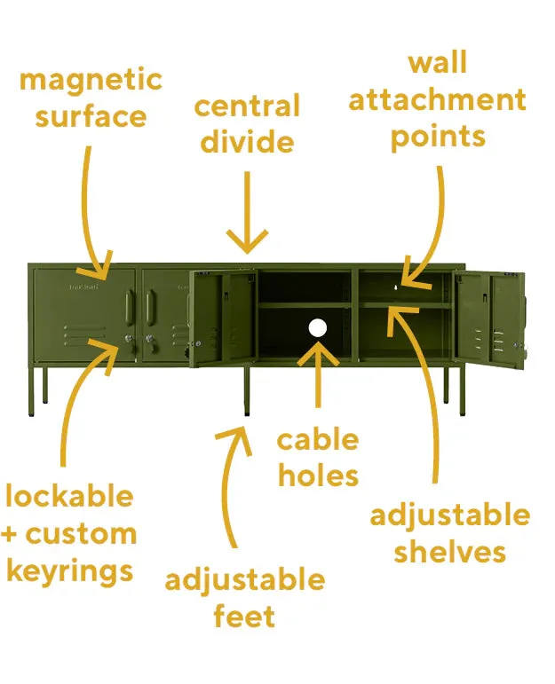 MUSTARD MADE LOCKER | The Standard | Olive