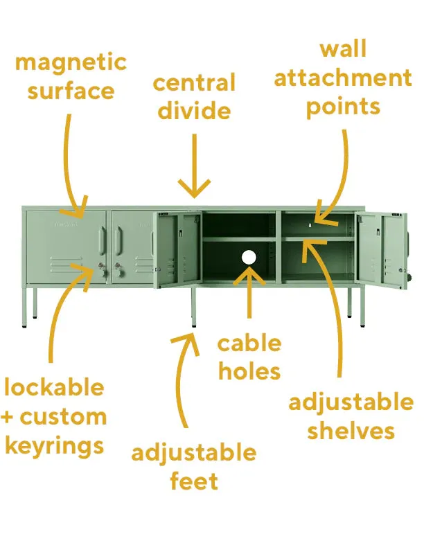 MUSTARD MADE LOCKER | The Standard | Sage