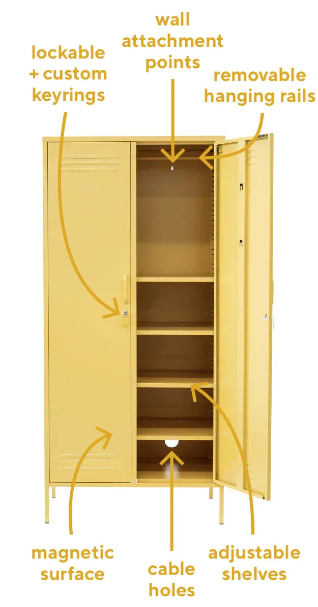 MUSTARD MADE LOCKER | The Twinny | Butter