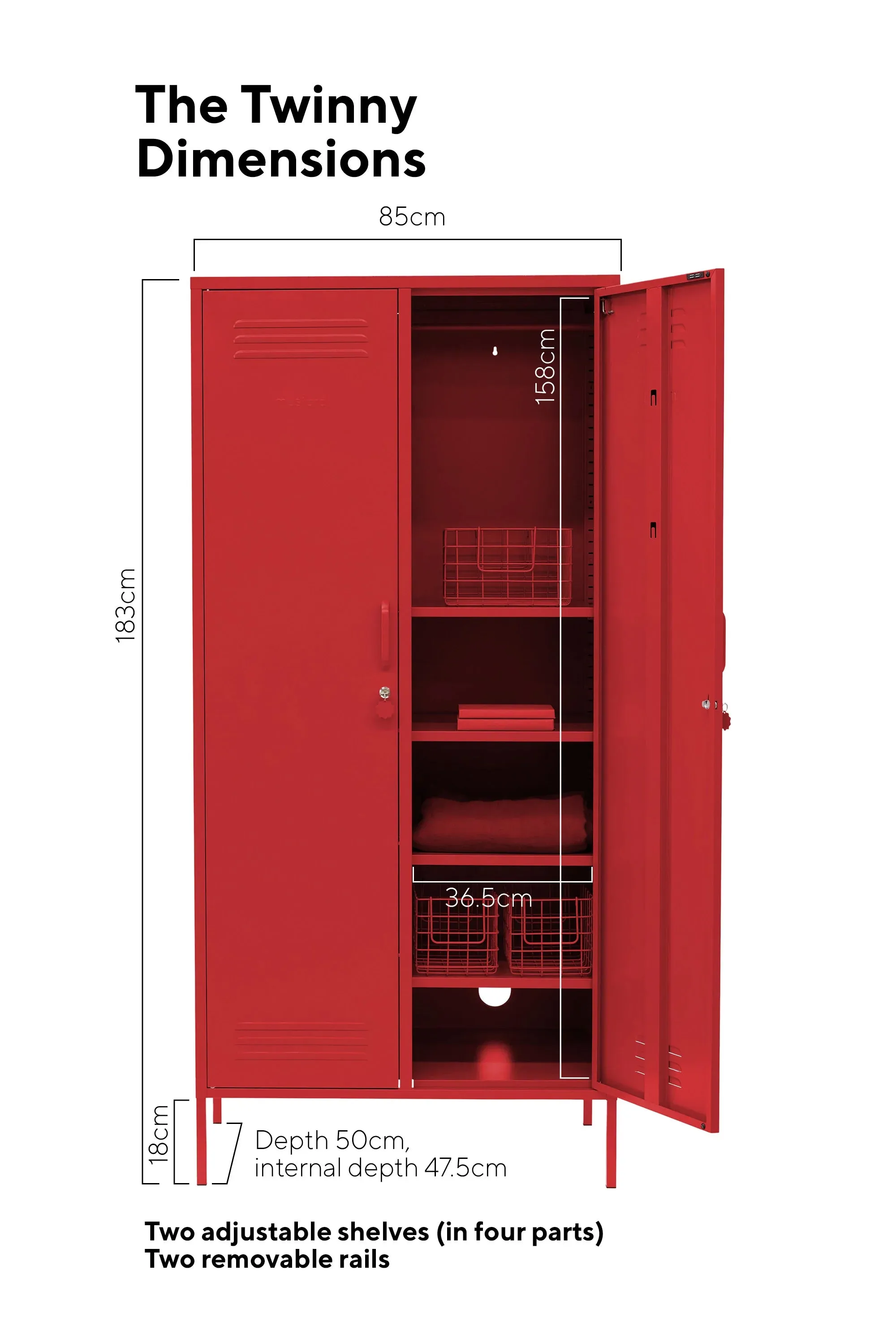 MUSTARD MADE LOCKER | The Twinny | Poppy