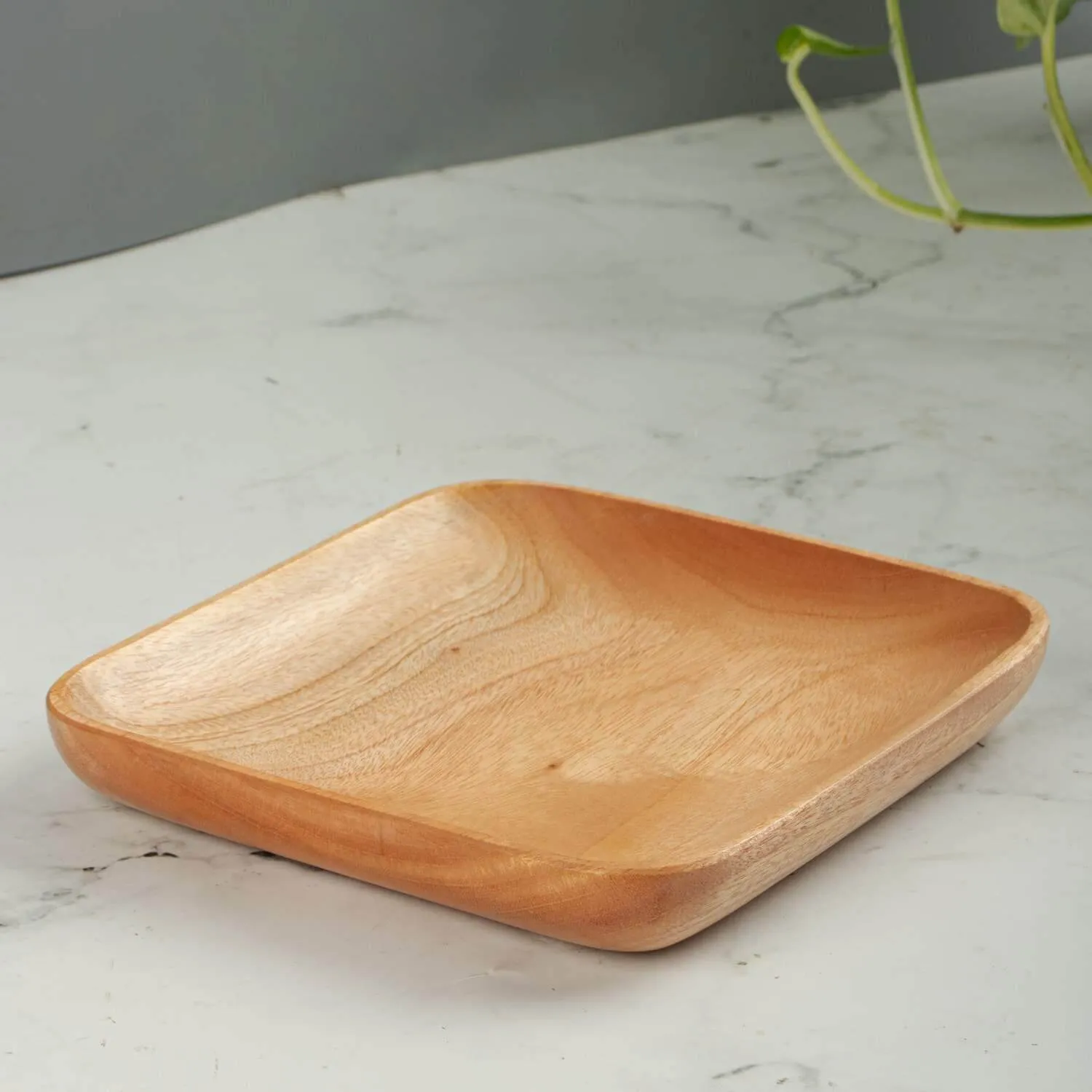 Neem  Wood Snack Serving Tray