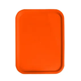 Nella 12" x 16" Fast Food Tray, Orange