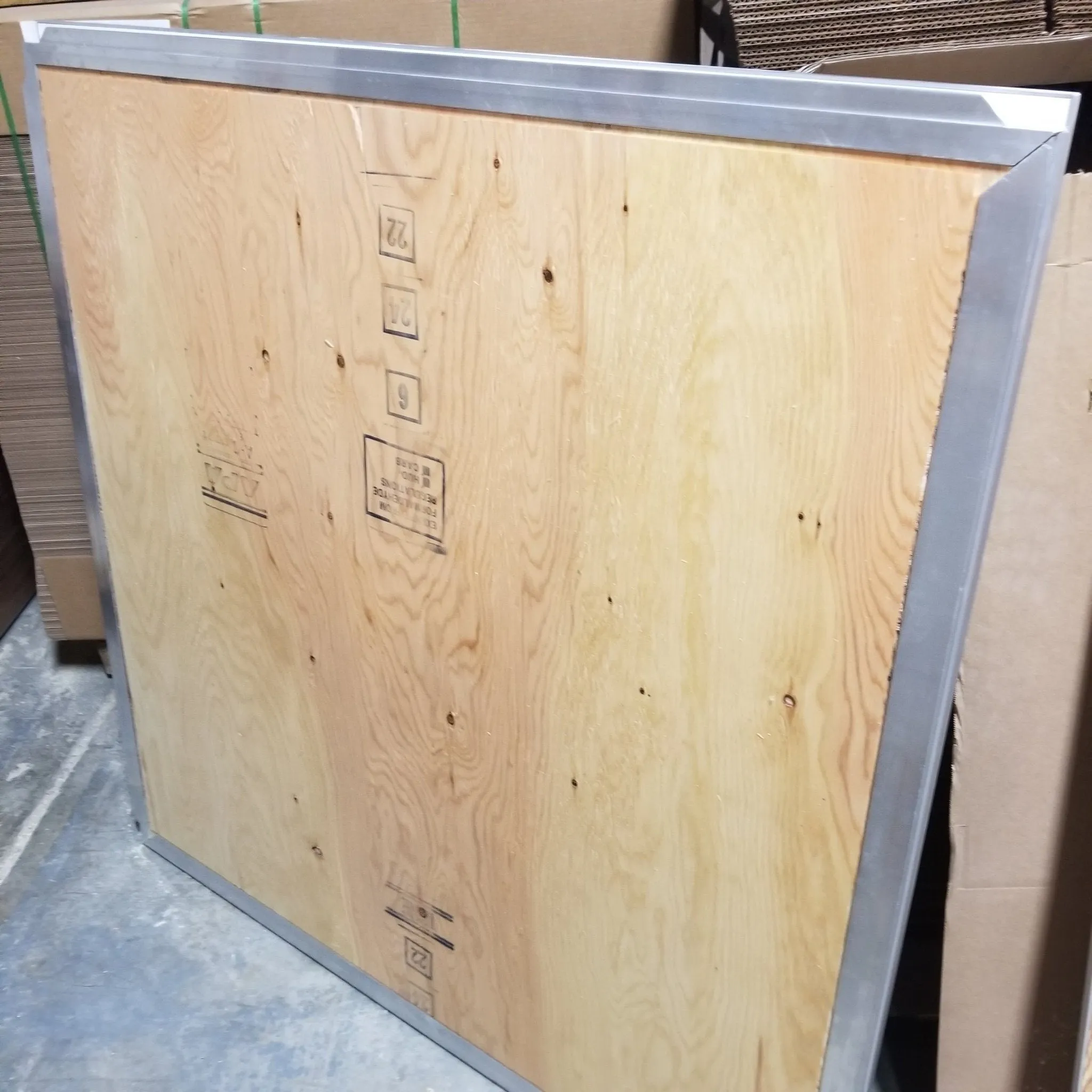 New England Plank Laminate Portable Dance Floor - Subfloor Included