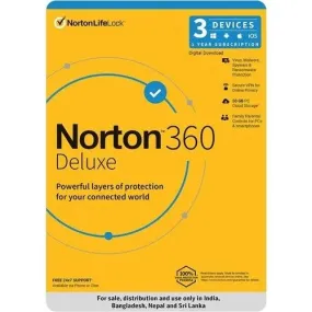 Norton 3 User 360 Deluxe 3 User