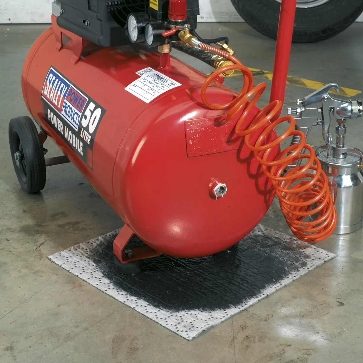 Oil Spill Mat - 1 Roll (2pcs 390x530mm)