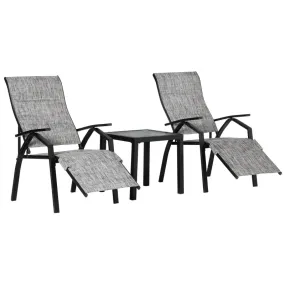 Outsunny-Lounge Chair Set