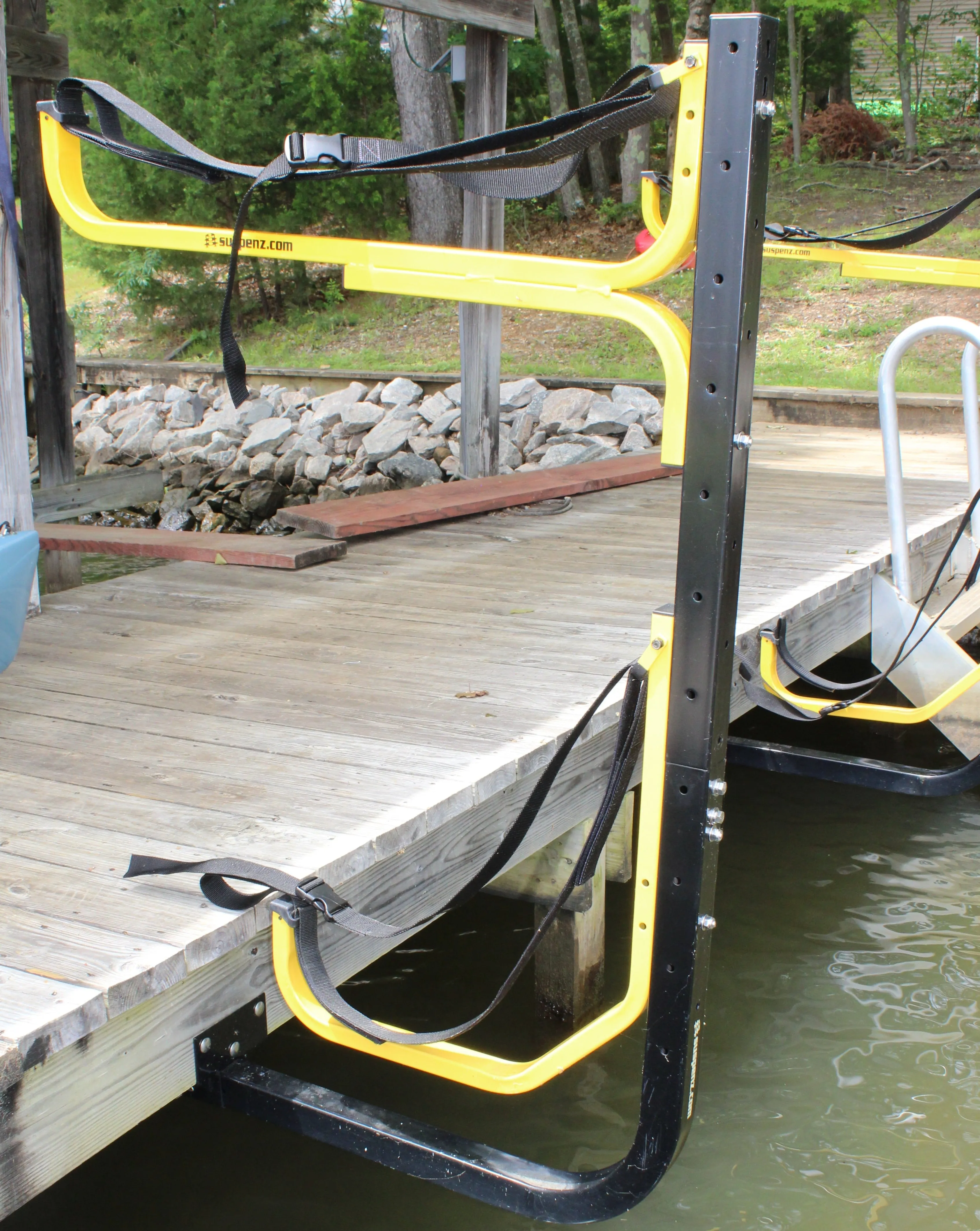 Over-Water 2-Boat Dock Frame