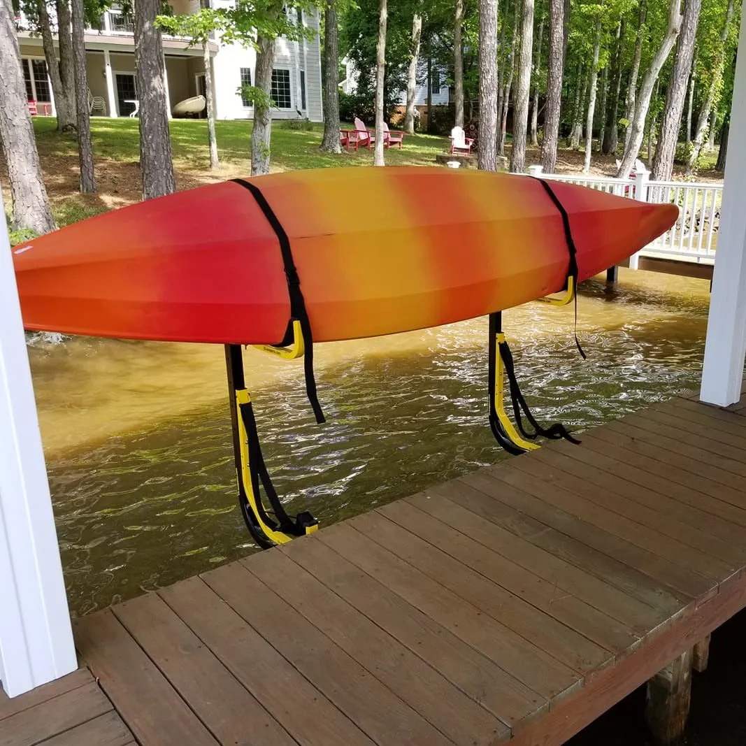 Over-Water 2-Boat Dock Frame