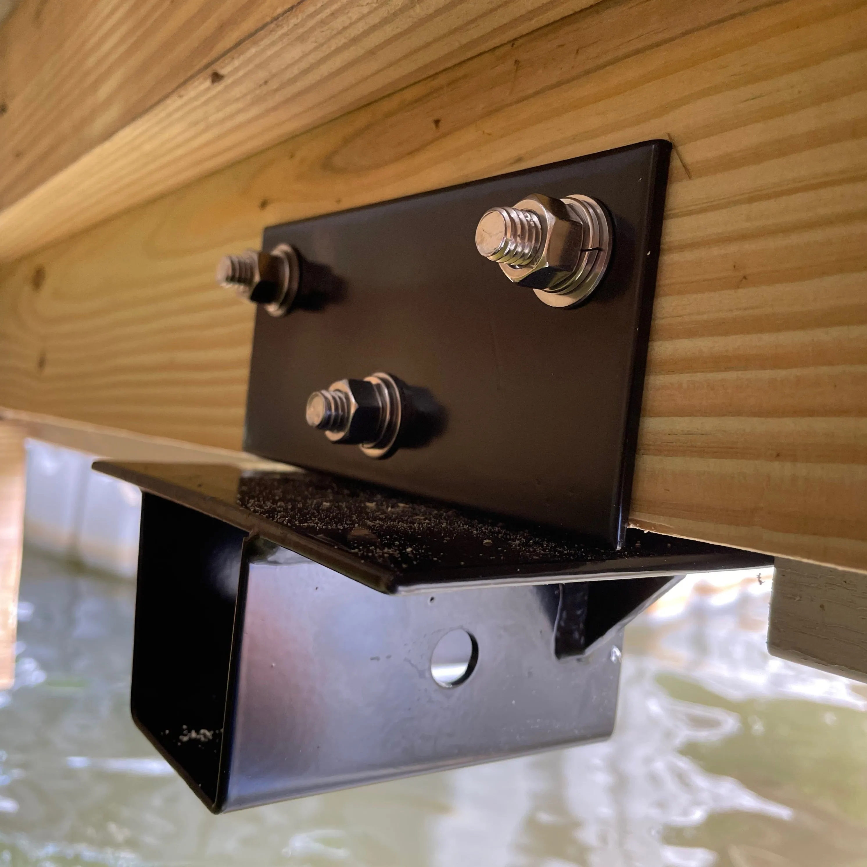 Over-Water 2-Boat Dock Frame