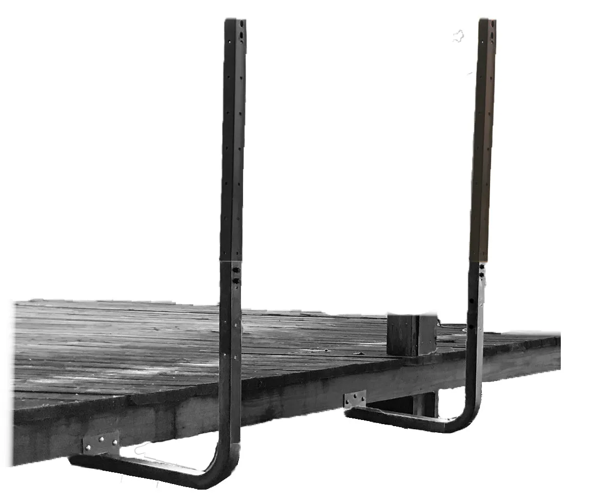 Over-Water 2-Boat Dock Frame