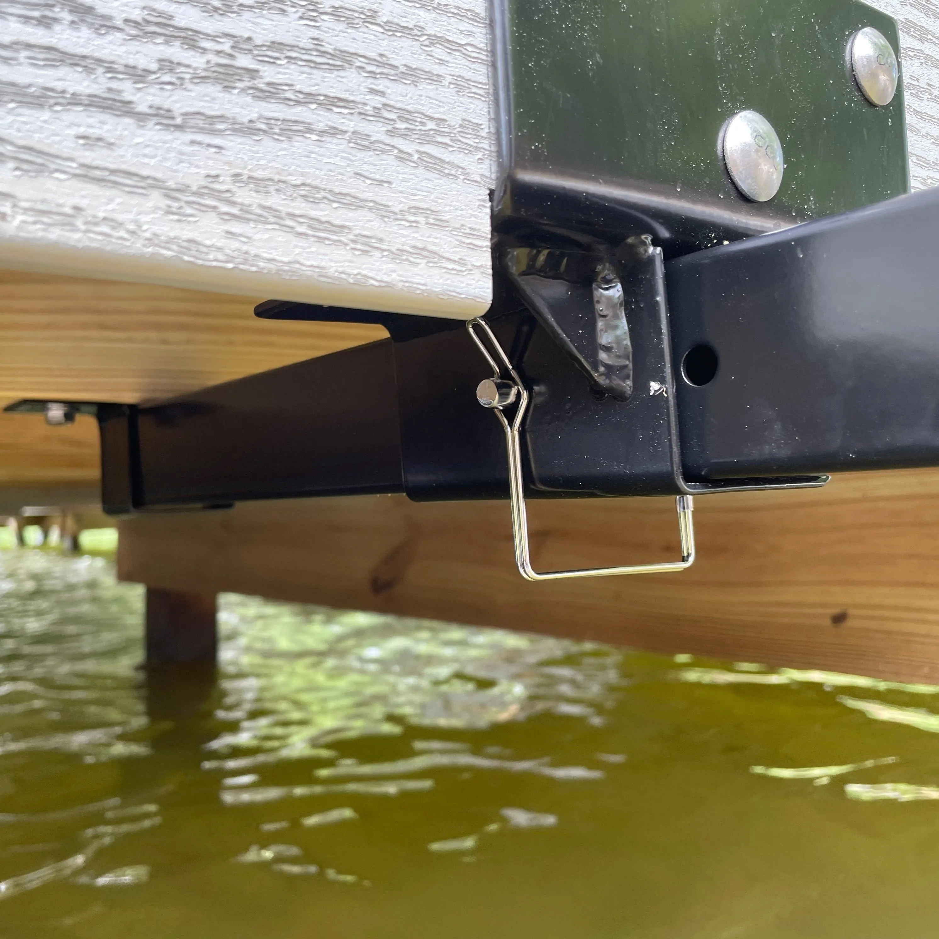 Over-Water 2-Boat Dock Frame