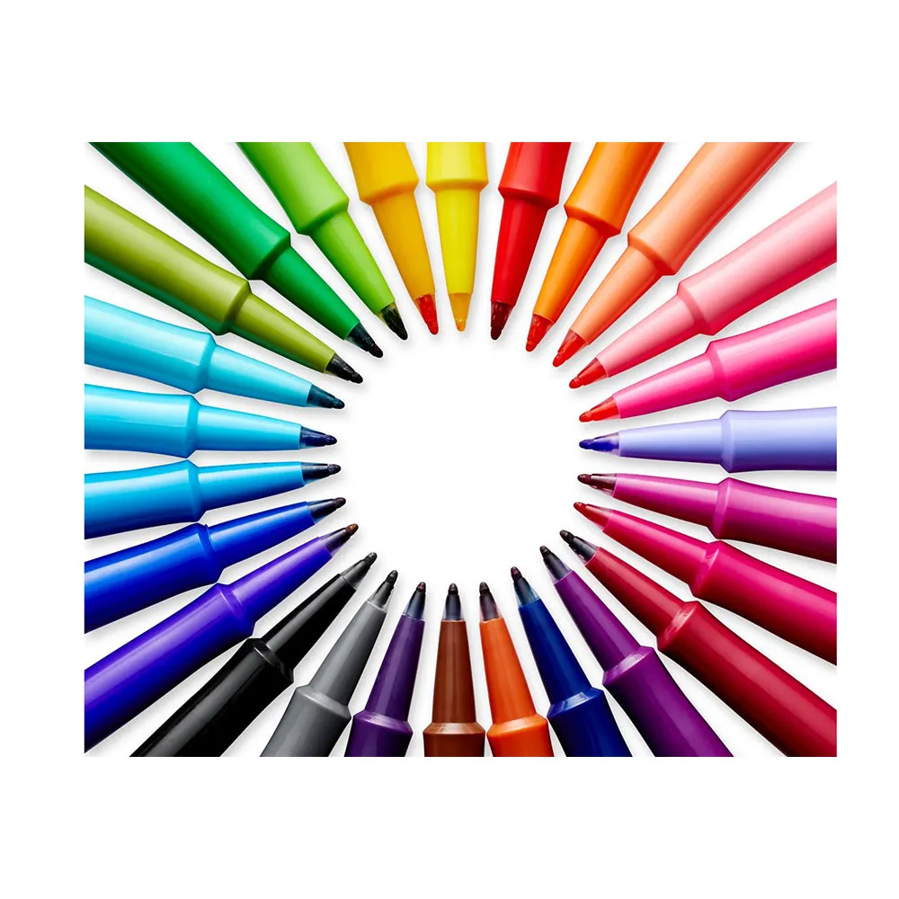 Paper Mate Flair Point Stick Pen Assorted Colors (18-Count)
