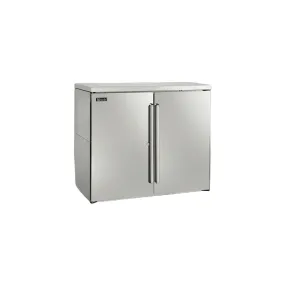 Perlick 40" Back Bar Refrigerator with 2 Solid Narrow Doors - BBRN40
