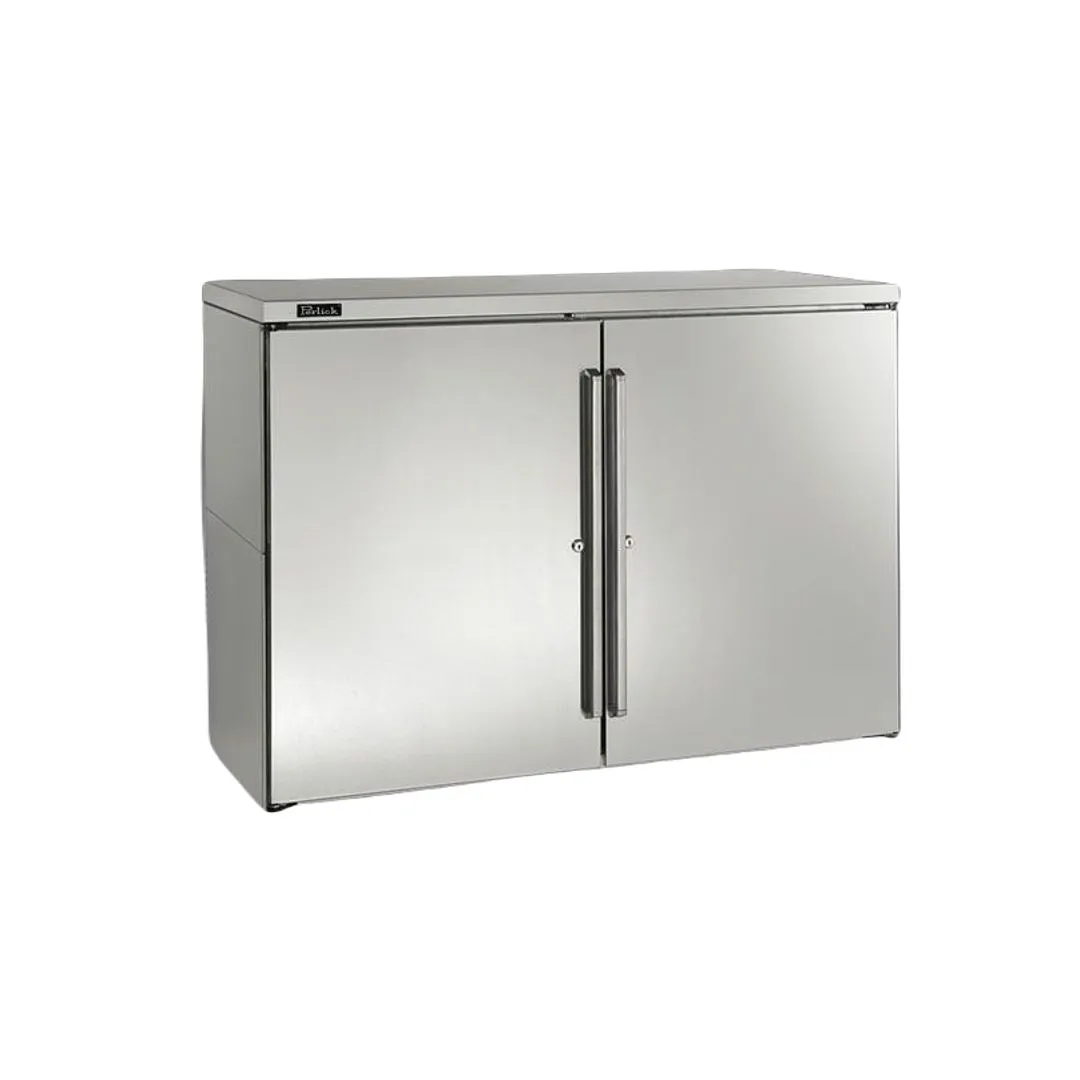 Perlick 48" Remote Back Bar Refrigerator with 2 Doors