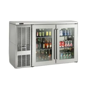 Perlick 52" Back Bar Refrigerator with 2 Narrow Doors