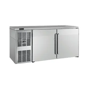 Perlick 60" Low Profile Back Bar Refrigerator with 2 Solid Doors