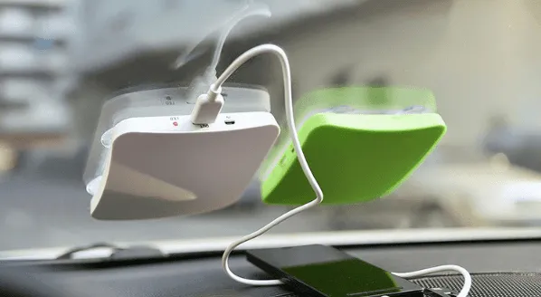 Portable Window Solar Powered USB Charger