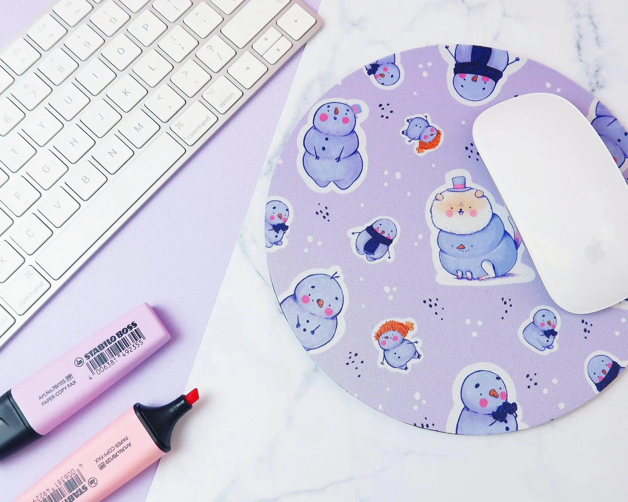 Puddin The Dog Mouse Pad