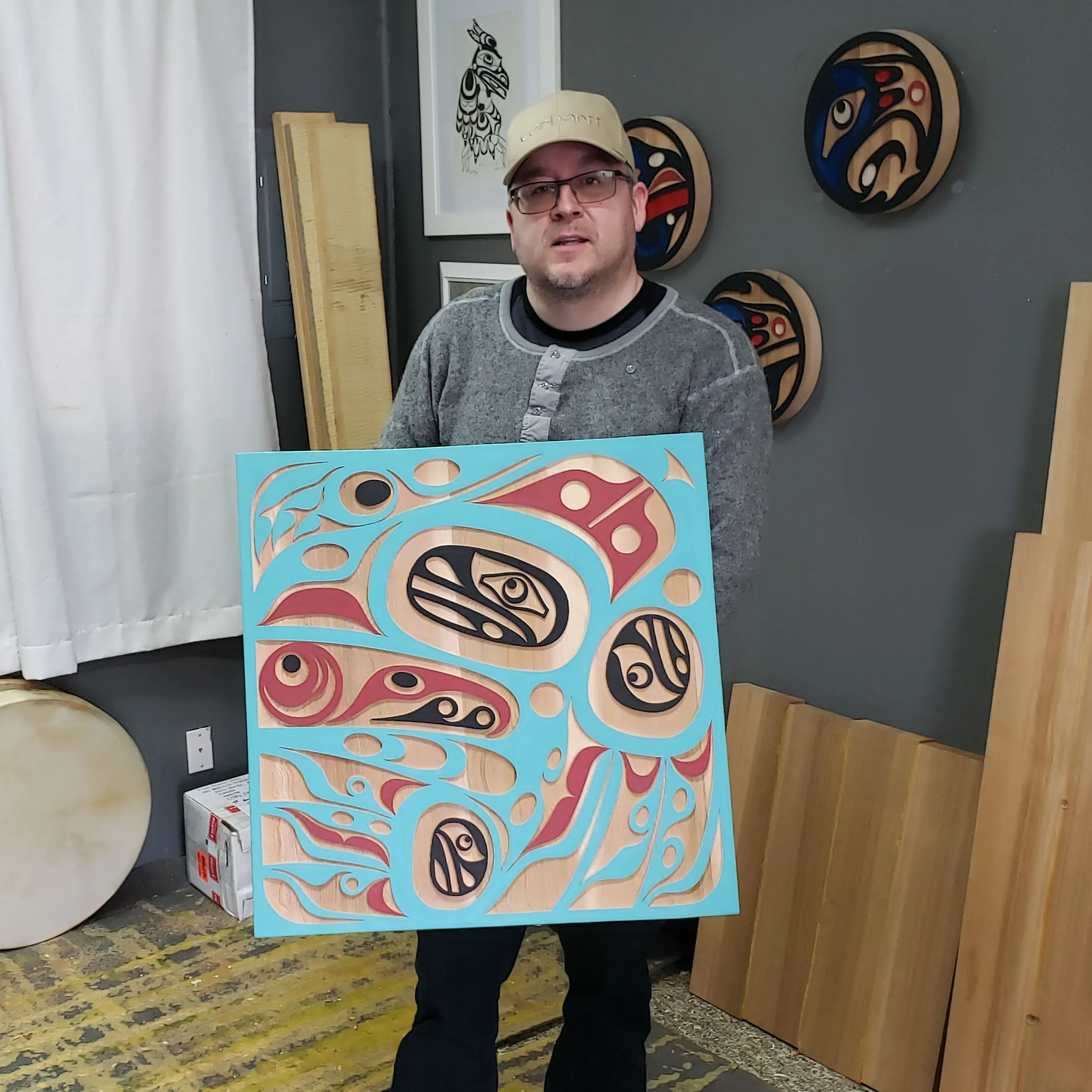 Raven's Nest Red Cedar Panel