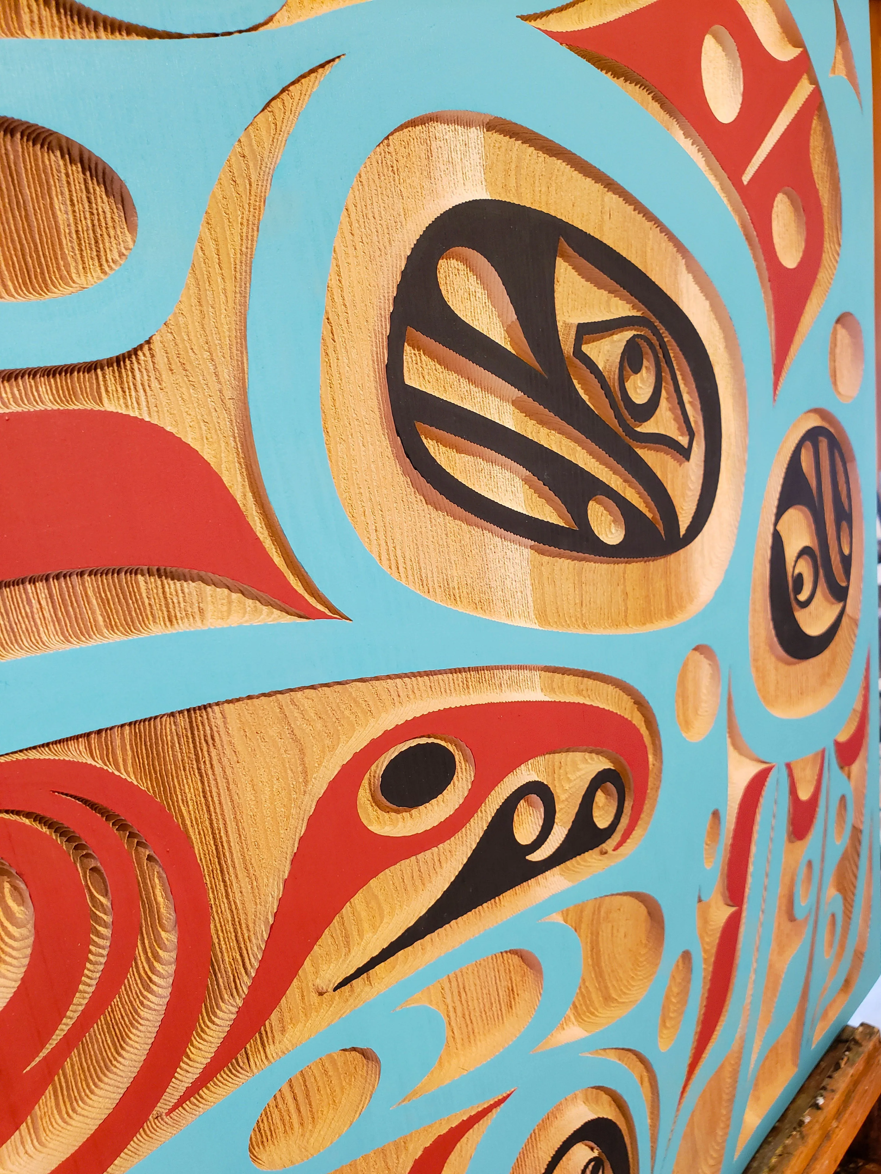Raven's Nest Red Cedar Panel
