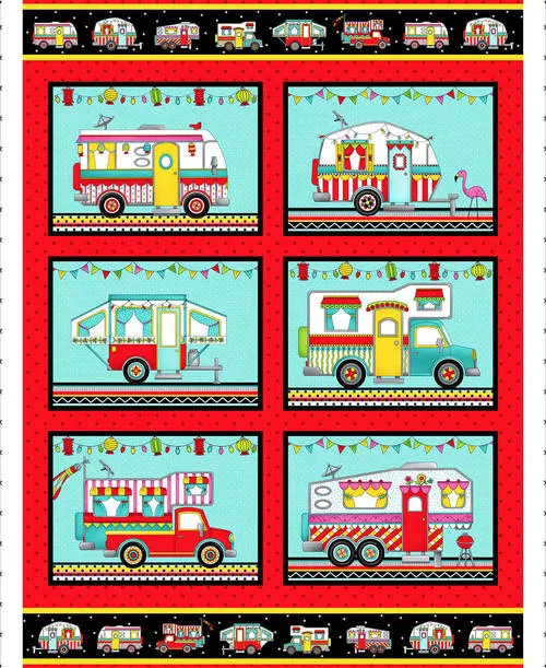 Roamin' Holiday Camper Panel - from Studio e