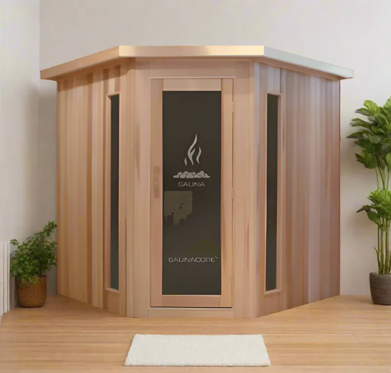 Saunacore Traditional Indoor Saunas Neo-Classic Style Series N7X7