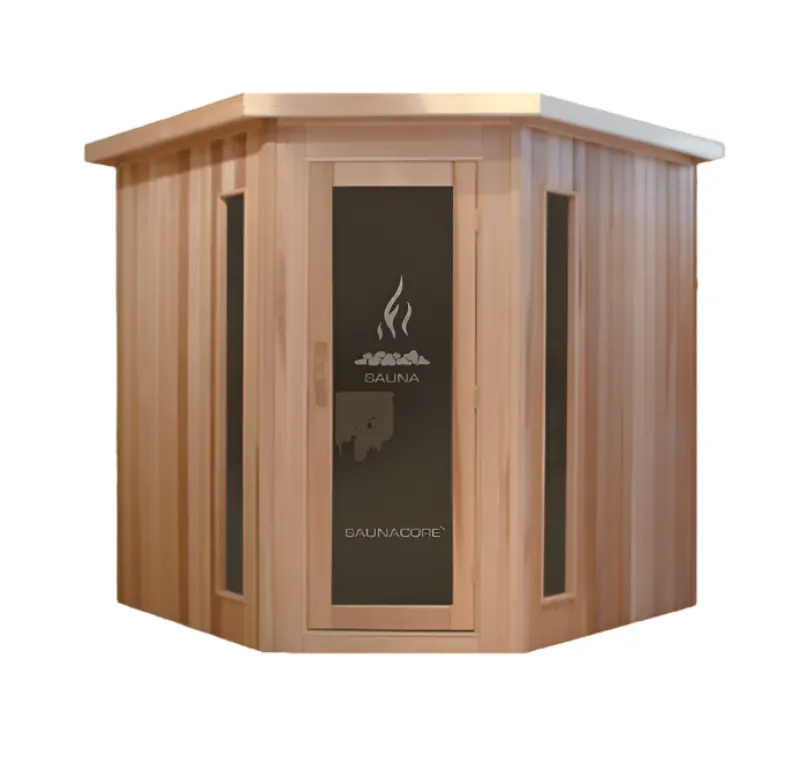 Saunacore Traditional Indoor Saunas Neo-Classic Style Series N7X7