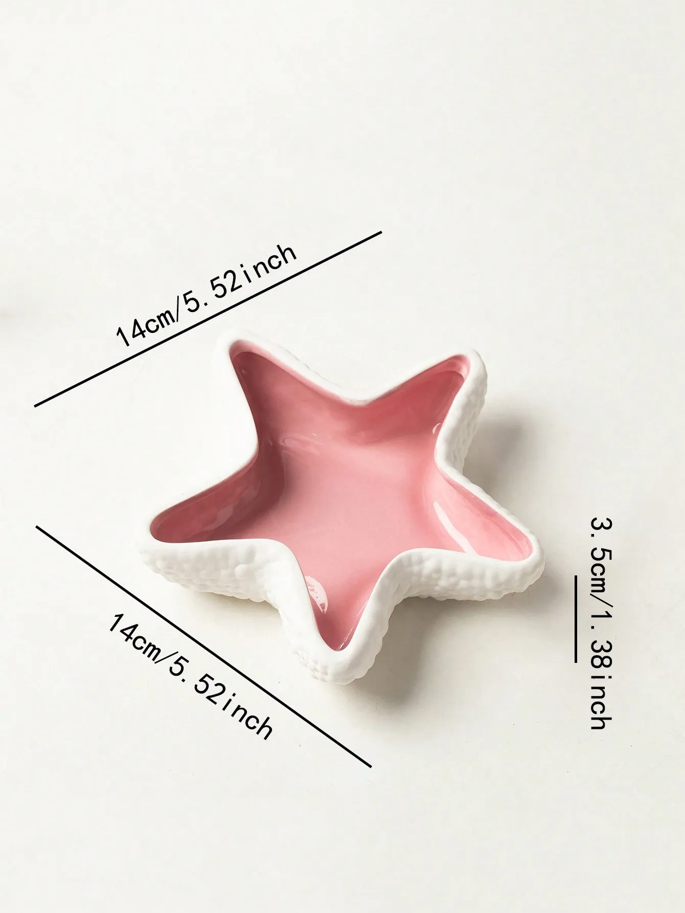 Seaside Blue Starfish Shaped Jewelry Dish