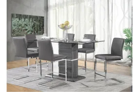 Shirelle Collection Counter Height Dining 7 Piece