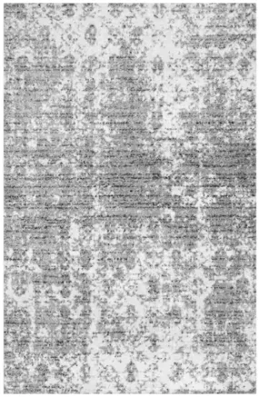 Smoky Gray Doormat 3 ft. x 5 ft. Area Rug