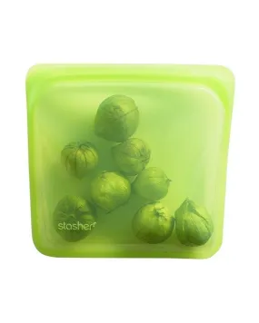 Stasher 440ML Reusable Silicone Sandwich Bag Lime