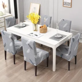 Stretchable Chair Covers, Fern Grey
