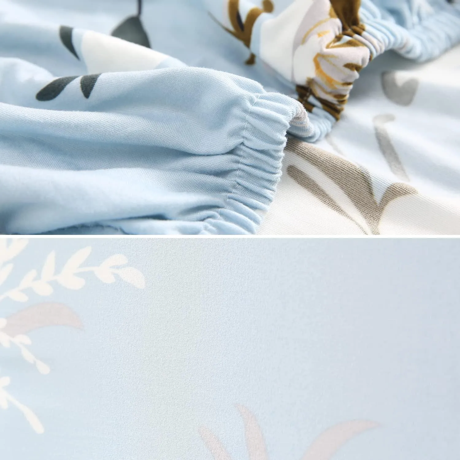 Stretchable Chair Covers, Subtle Sky