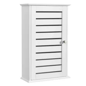 Tangkula Bathroom Wall Cabinet, Medicine Cabinet with 3 Tier Adjustable Storage Shelves