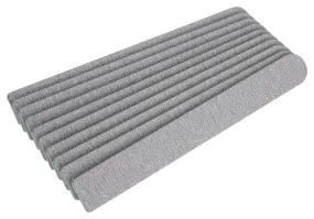 The Edge Nails Zebra Plus 100/180 Grit Cushioned File 10 Pack